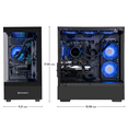 thumbnail image 3 of IPASON Gaming Desktop PC Ryzen7 5700X (8 Core up to 4.6GHz 7nm),32GB RAM, 1TB SSD NVMe,NVIDIA RTX4060,650W PSU,Windows 11 Home 64-bit, 3 of 8