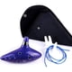 thumbnail image 3 of Ocarina de 12 agujeros de la leyenda de Zelda, bolsa protectora de regalo, réplica de cerámica, azul, 3 of 4