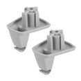 thumbnail image 1 of Gris Auto Sol Visor Clip Plástico Reemplazo 1EJ51BD1AA 2uds, 1 of 1