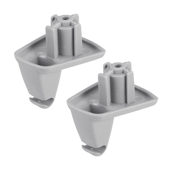Gris Auto Sol Visor Clip Plástico Reemplazo 1EJ51BD1AA 2uds