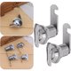 thumbnail image 3 of Cerradura Armario Sin Llave Accesorios Hardware Cajón Hierro Cromado Brillante 2 Uds. (25mm), 3 of 6