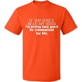 thumbnail image 2 of OXI T-Shirt - If You Could Read My Mind, Basic Casual T-Shirt for Men's and Women Fleece T-Shirt Short Sleeve - Orange Medium, 2 of 3