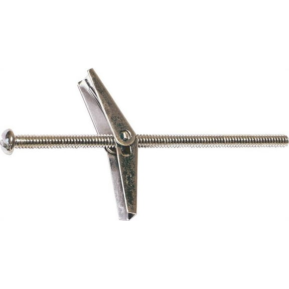 Midwest Products 04085 Toggle Bolt/Wing, 1/8" x 2", Zinc, Box of 50