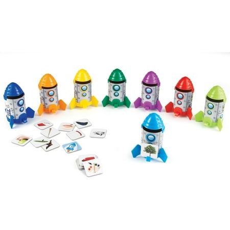 UPC 765023854626 product image for Learning Resources  LRNLER5462  Rhyme/Sort Rockets Activity Set  1 / Set  Multi | upcitemdb.com