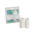 thumbnail image 1 of 2 White Battery Operated Flameless LED Lighted Wax Christmas Mini Pillar Candles, 1 of 1