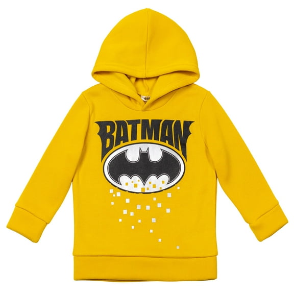 DC Comics Justice League Batman Toddler Boys Fleece Pullover Hoodie Toddler to Little Kid