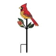thumbnail image 1 of Cardenal rojo en forma de estaca para jardín, adorno para césped, patio, regalo, animal decorativo para Estilo B, 1 of 7