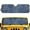 Blue Cheetah Leopard Print, variant on Uorisanigo Car Windshield Sun Shade Compatible with 2024 2025 Jeep Wrangler JL 2/4 Door Accessories, Brown Leopard Print Windshield Cover Window Sunshade Block UV Rays and Sun Heat