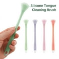 thumbnail image 5 of Tongue Cleaning Brush Soft Silicone Tongue Cleaning Tool Double Side Cleaning Massage Tongue Scraper Oral Health Care Tool, 5 of 10