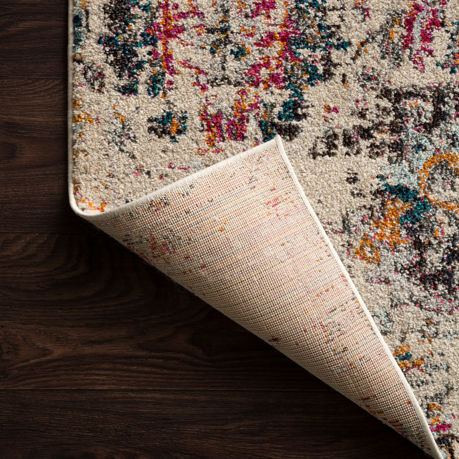 Loloi II Nadia Abstract Ivory / Multi Area Rug