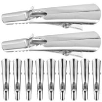 UPOUART Silver Metal Clips 50Pcs Heavy Duty for Holiday Wreath Decorations