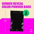 thumbnail image 2 of Chameleon Colors Blue Gender Reveal Powder - Individual Blackout Bags of Blue Color Powder - For Photography, Gender Reveal, Birthday Party, Color Fun Run, Holi Festival, & More - 10 Pack of 70g Bags, 2 of 7