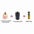 thumbnail image 5 of Propane Tank Adapter for Camping Stove and Torch Use with Lindal Valve Compatibility, 5 of 5