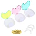 thumbnail image 3 of 1Pcs Dental False Teeth Cleaning Box Denture Bath Container Retainer Holder Case, 3 of 17