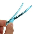 thumbnail image 2 of Herramienta de agarre para seccionar el cabello con pinzas de cocodrilo, paquete de 12 Azul, 2 of 8