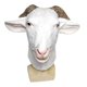 thumbnail image 1 of Goat Halloween Animal Headgear Sand Sculpture Spoof Animal Latex Mask, 1 of 1