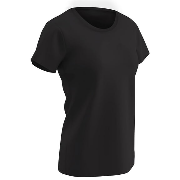 Champro Womens VISION T-Shirt (Black, S)