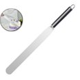 thumbnail image 1 of Dvruxg Stainless Steel Cake Spatula, Angled Icing Spreader Blade, Multifunctional Baking Decorating Tool for Pastry & Home Kitchen Use, 1 of 5