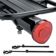 110 lbs Capacity Adjustable Rear Bike Rack Carrier Luggage Cargo Bicycle Accessories