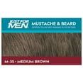 thumbnail image 3 of 2 Pack - Just For Men Mustache & Beard, Beard Coloring for Gray Hair with Brush, With Keratin (M-35), Medium Brown, 3 of 8