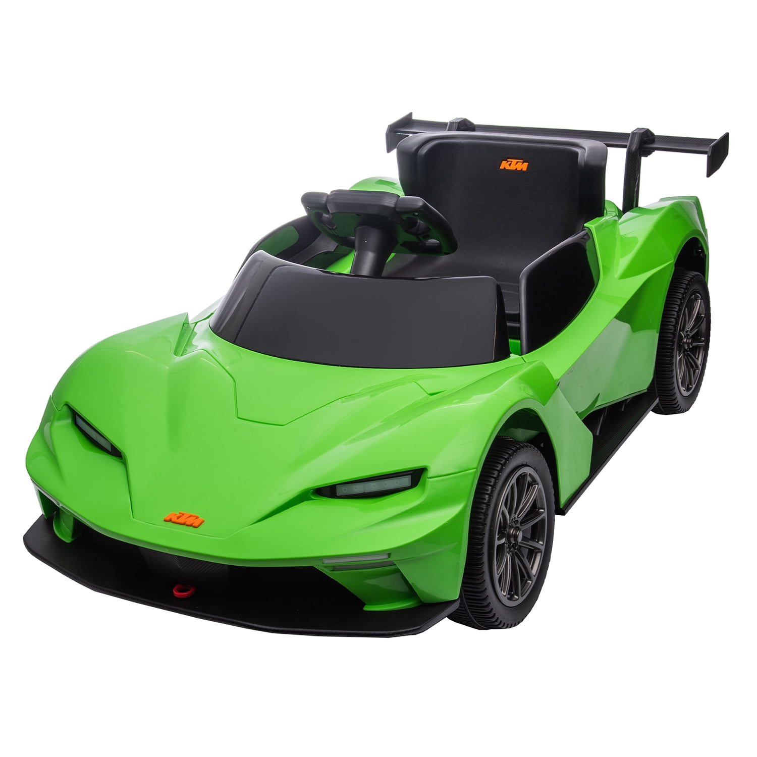 CIPACHO Licensed Ktm x Bow Gtx Electric Car for Kids, 12v Powered Ride Ons Kids Car with 2.4G Parents Remote Control, MP3, Bluetooth, Green