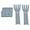 Blue, variant on Pink Household Glove And Cloth Drying Rack Detachable Design For Storage And Organization Plastic Material