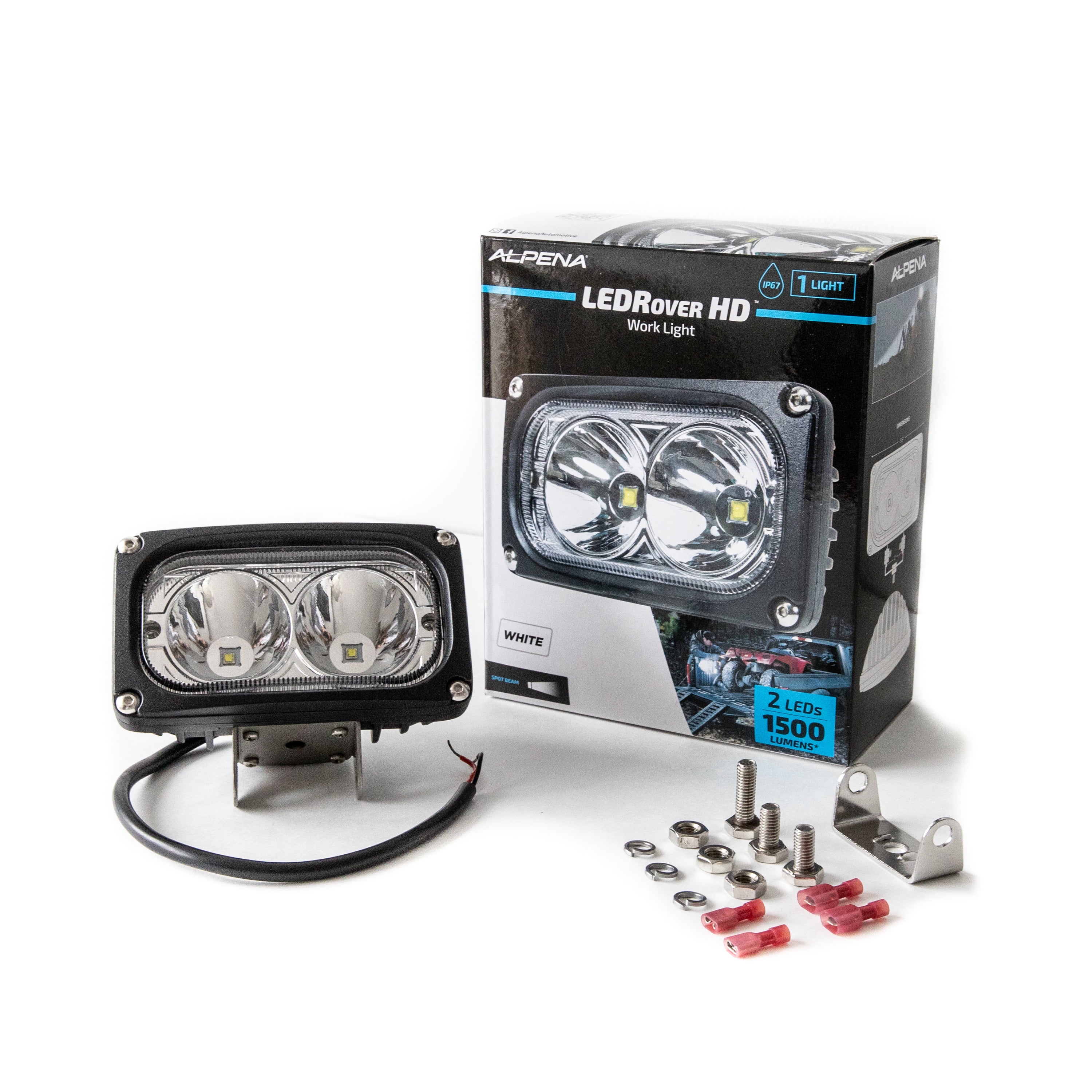 Alpena LEDRover HD, 12V, LED Spotlight, Model 77678, Universal Fit for Vehicles