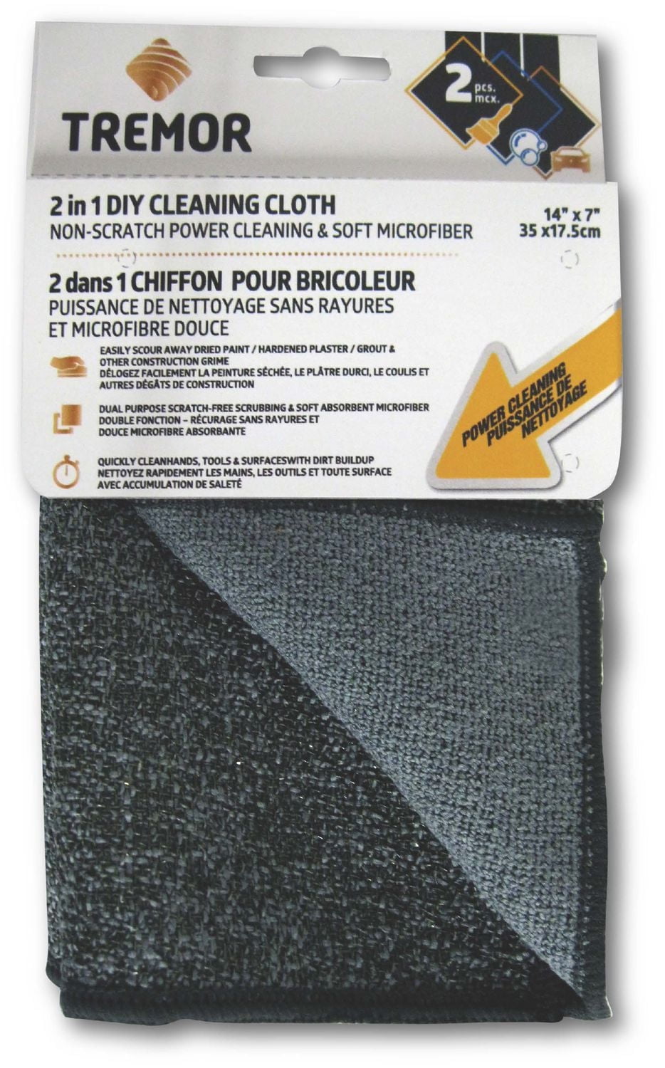 Paquet de 2 Chiffon en microfibre