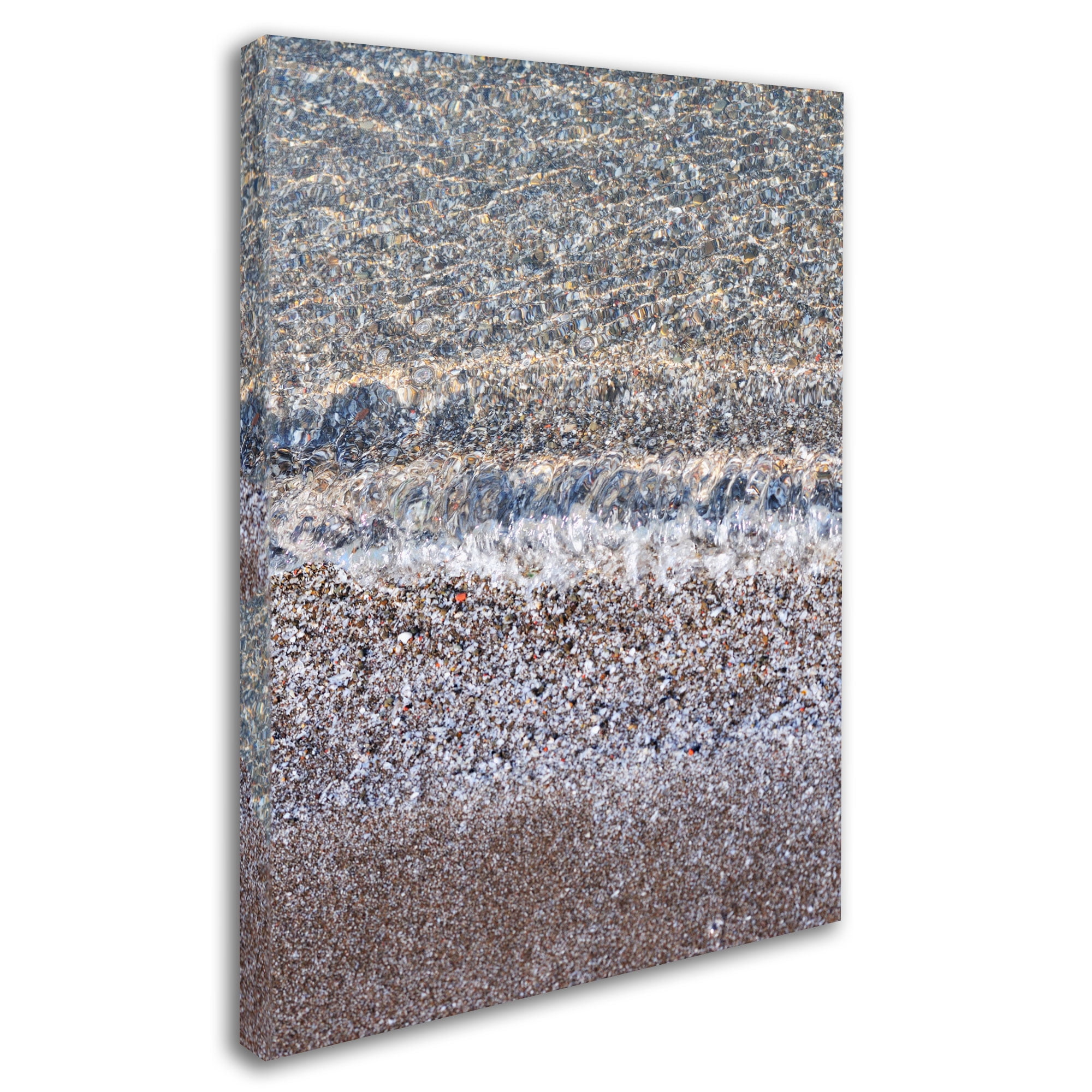 Trademark Fine Art "Lakeshore Abstract 2" Canvas Wall Art by Kurt Shaffer