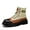 Khaki (Men), variant on Colisha Womens Booties Waterproof Combat Boot Breathable Lace Up Ankle Boots Casual Motorcycle Lug Sole Short Bootie Beige (Women) 9.5