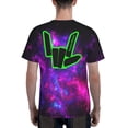 thumbnail image 6 of Share The Love T Shirt for Men Women, 3D Print T-Shirts, Casual Short Sleeve Tee, Crew Neck, 6 of 9