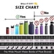thumbnail image 2 of Paquete de 2 tapas de repuesto Zhang Ming para botellas Hydro Flask y Nalgene, 2 of 5