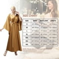 thumbnail image 2 of YAOLAN Women's Silk Kimono Long Robe Satin Bridesmaid Wedding Sleepwear Plus Size, 2 of 7