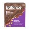 Balance Bar, Caramel Nut Blast, 6-1.76oz count Value Pack, Caramel Nut Flavored Nutrition Bar, 15g Protein + Vitamins