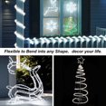 thumbnail image 5 of Battery Powered 39 ft 100 LED Cold White Rope Lights, IP65 Waterproof Fairy Light with 8 Modes Remote Timer for Patio Wedding Backyard Decor, 5 of 8
