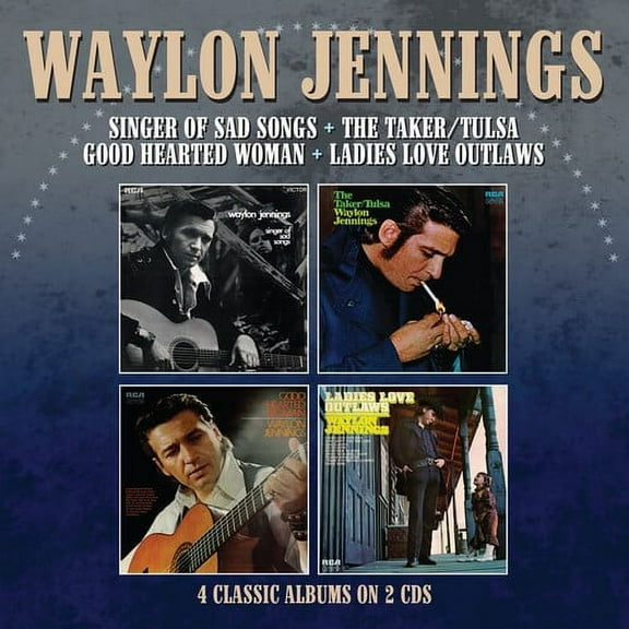 Waylon Jennings - Singer Of Sad Songs / The Taker-Tulsa / Good Hearted Woman / Ladies Love Outlaws - Music & Performance - CD