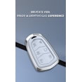 thumbnail image 3 of Key Fob Cover Compatible with Cadillac Escalade Escalade ESV 2015-2020 6 Button Keychain Case Holder Protector,Black, 3 of 6