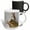 Multicolor, variant on 3drose, Frog Looking at Viewer, 11oz Two-tone Black Mug