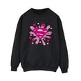 thumbnail image 1 of DC Comics Chandail en Molleton Logo Superman Cœurs Roses et Étoiles pour Femmes, 1 of 3