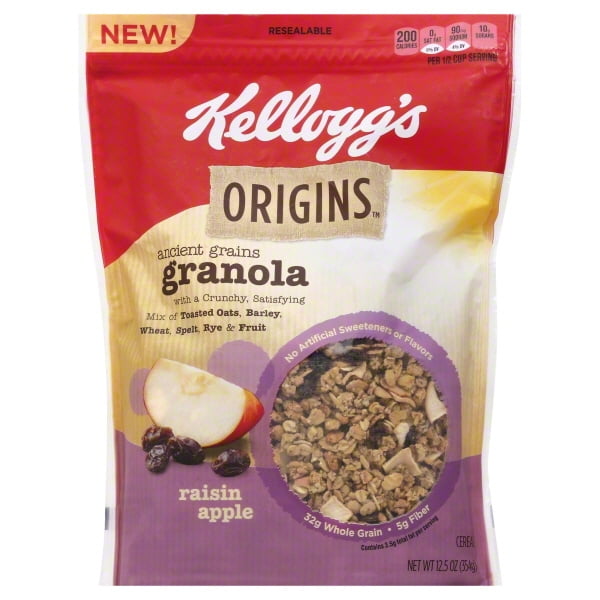 Kelloggs Origins Granola, 12.5 oz