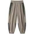 thumbnail image 7 of Gubotare Boys Pants Cargo Toddler Pants, Black Pants Toddler Boys or Girls, Little Boy Pants 5T 6T (Khaki,5-6 Years), 7 of 7