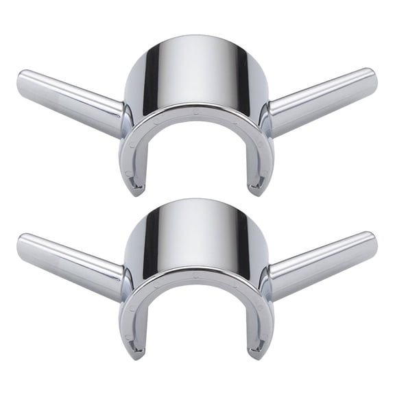 OULII 2Pcs Shower Hanger Hooks No Drill Plated Silver ABS for Bathroom Towel and Loofah