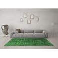 thumbnail image 3 of Ahgly Company Indoor Rectangle Oriental Emerald Green Industrial Area Rugs, 8' x 12', 3 of 4