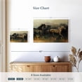 thumbnail image 3 of Elephant Stock Roaming The West Wall Art - Horizontal Canvas Wall Art - Living Room Wall Decor - Animal Canvas - Green And Black Decor By Marilyn Hageman - 12" x 8", 3 of 4