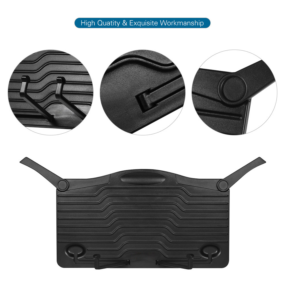 Pupitre De Musique Réglable En ABS - Support Portable Pour Partitions, Livres - Pour Enfants Et Adultes