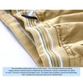 thumbnail image 5 of Mifsaly Mens Beach Shorts Lightweight Quick Dry Swim Trunks Casual Summer Surfing Vacation Lounge Bottoms with Pockets Khaki,M, 5 of 9