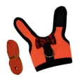 thumbnail image 1 of Greeniant Ropa de conejito, chaleco de tela para hurón y hámster, correa de conejo de estilo Simple multiusos, ropa para caminar fácilmente, chalecos de Suministros para perros Talla grande Greeniant PT001521-03, 1 of 6