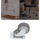 thumbnail image 4 of Trolley Caster, Caster Wheels 360° Steering  For Shopping Cart For Movable Furniture ANGGREK Industrial Supplies, 4 of 8