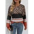 thumbnail image 4 of Redhotype Stylish Leopard Long-Sleeve Top - Sizes S-2XL, 4 of 8