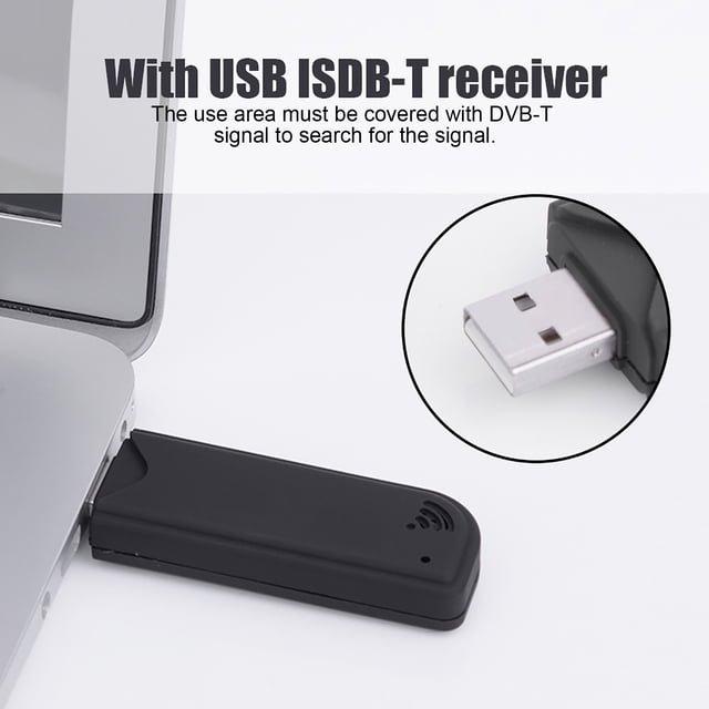 Digital TV Stick, Mini USB 2.0 TV Tuner With Digital TV Antenna, Portable ISDB-T Digital TV Receiver TV Stick Tuner Video Recorder For Laptop PC/for